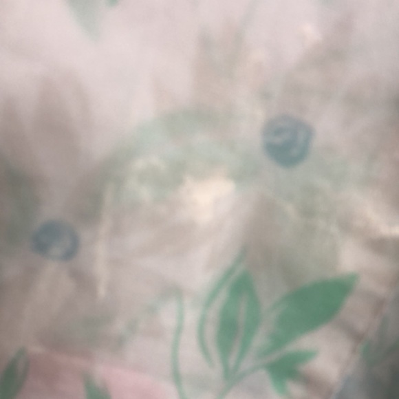 2 Pockets Gown robe snaps up has paint spots s/m - Picture 5 of 12